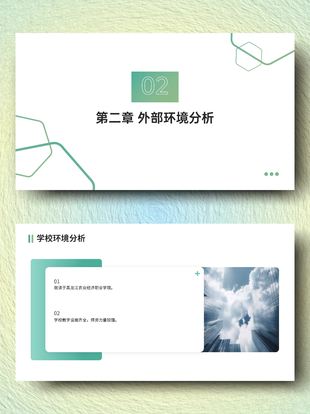 畜牧兽医职业生涯规划书word+pdf+ppt