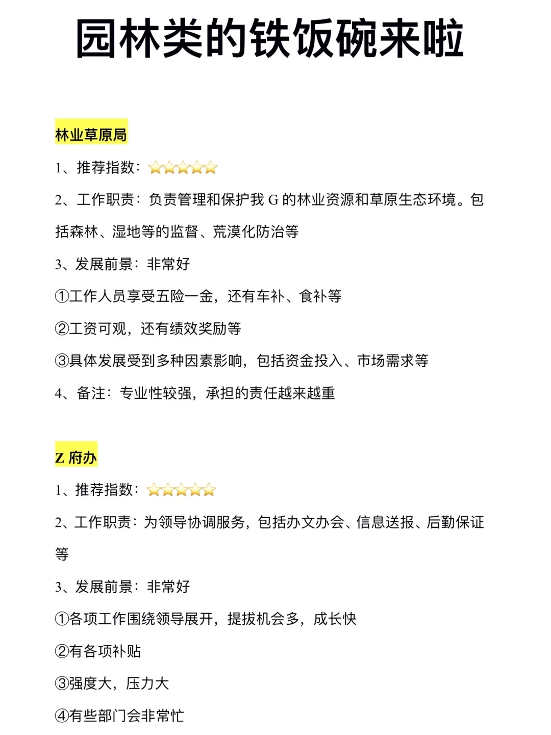 老天奶，园林类考公真的赢麻了！