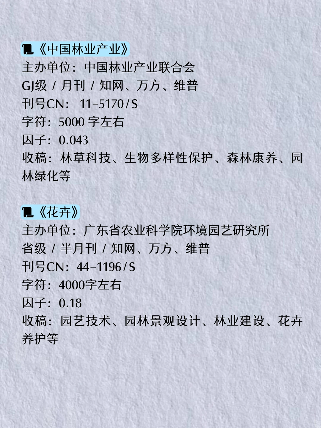 求求了！所有林业的家人都要刷到啊…