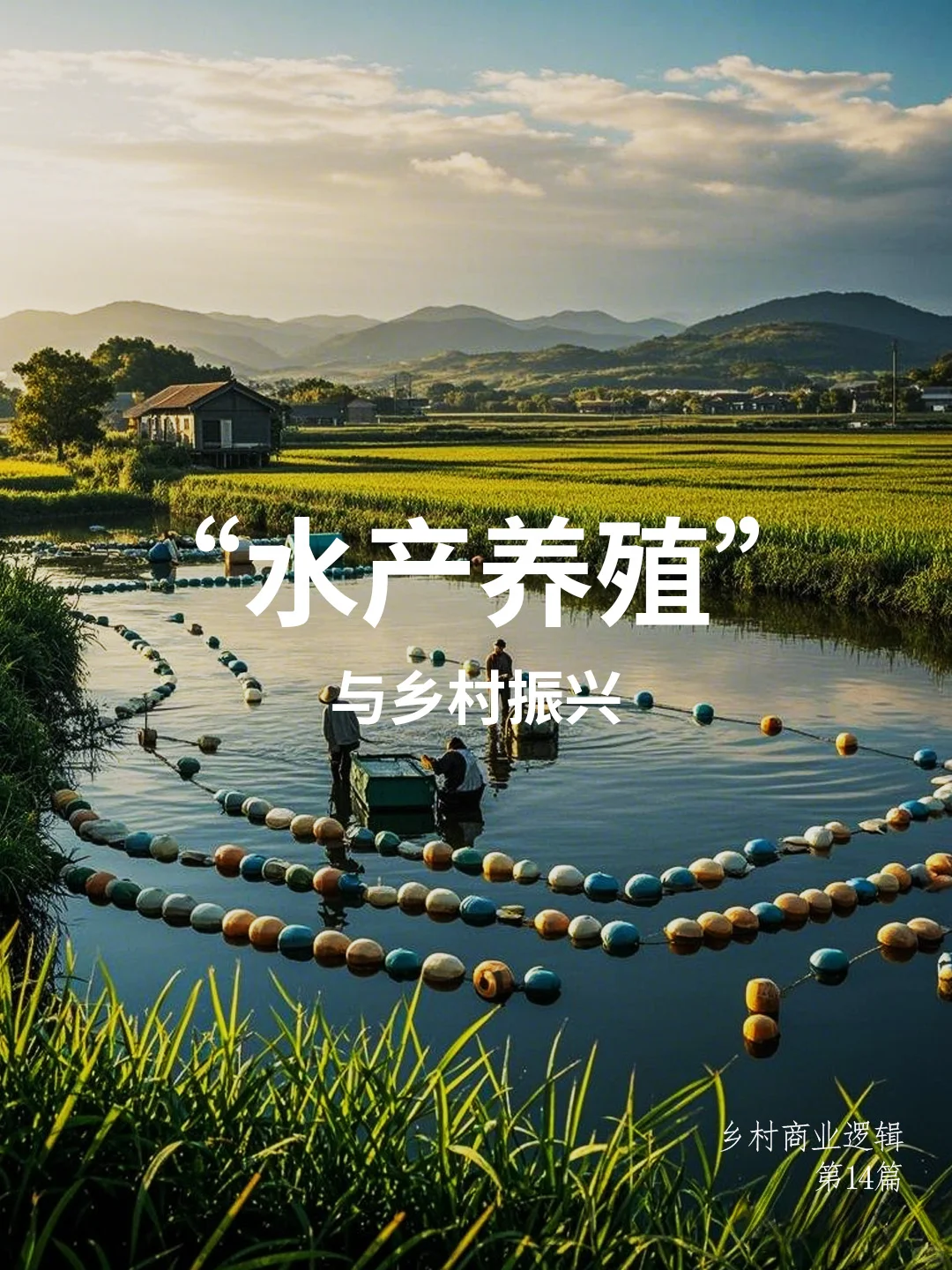 🌊 现代水产养殖助力乡村振兴 🐟✨