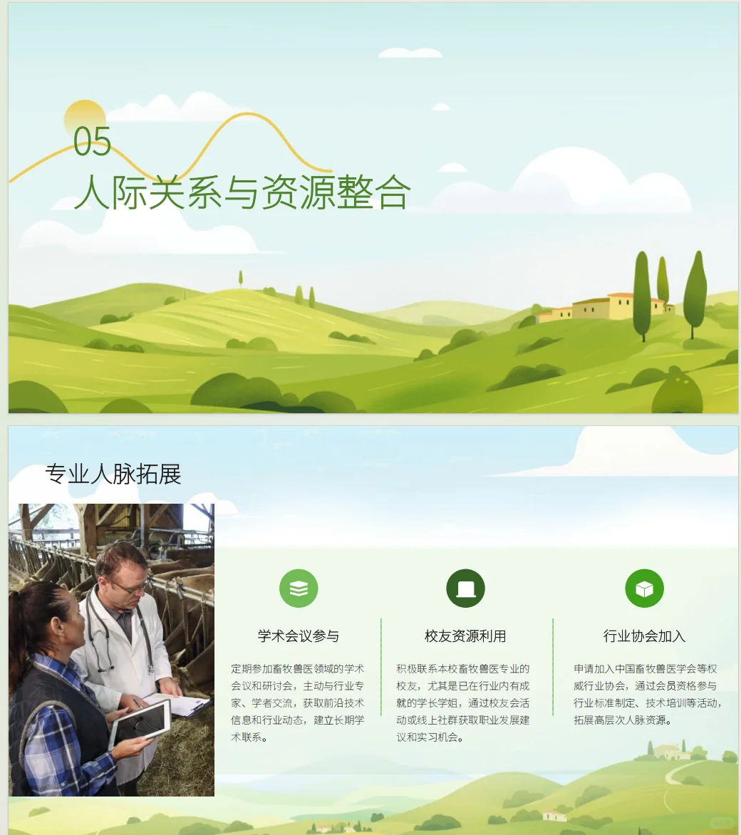 《畜牧兽医专业大学生职业生涯规划书》