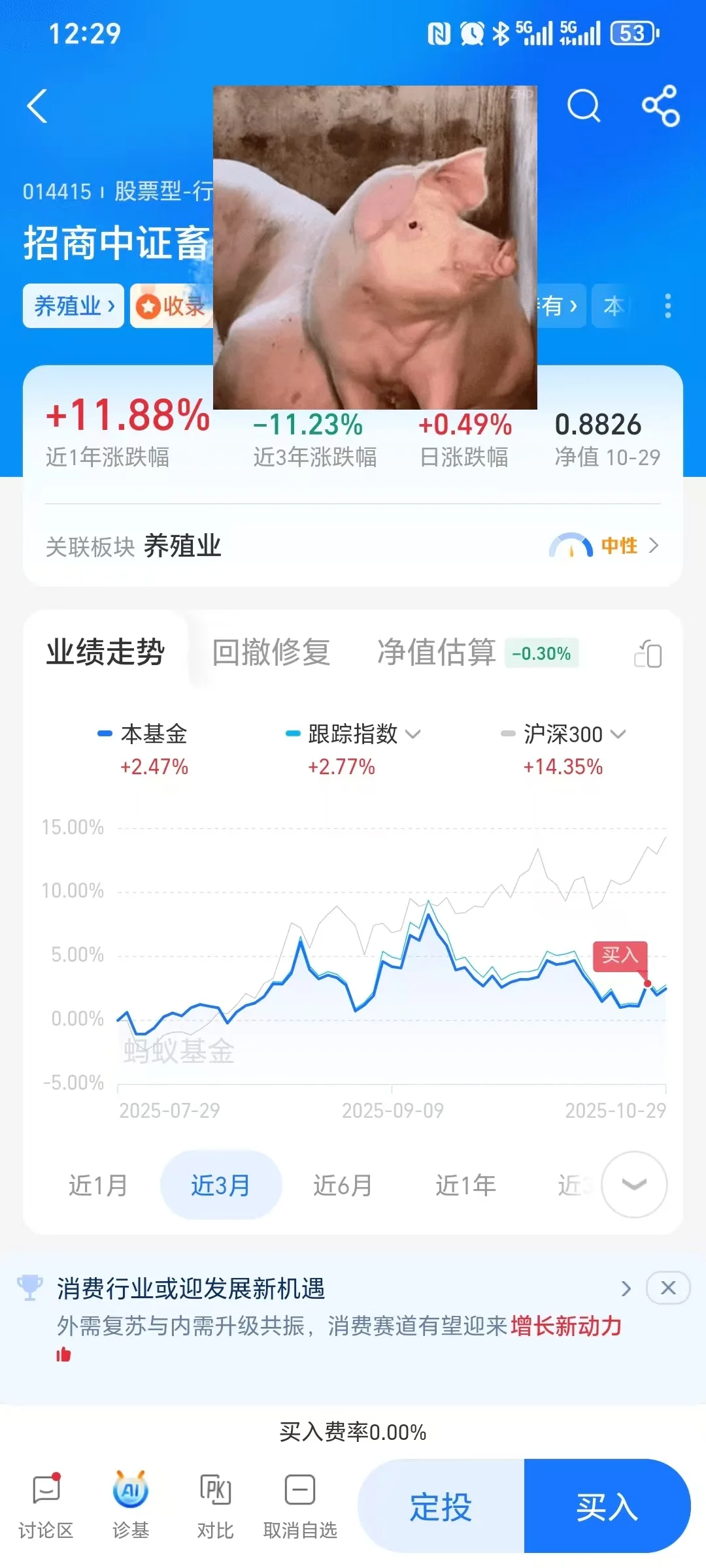 04男大悄悄加仓畜牧业！猪猪那么可爱当然要