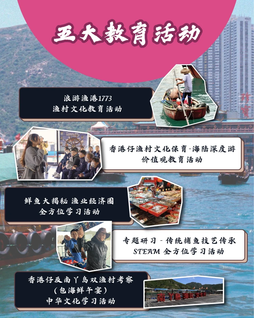🌊 把课堂搬进百年渔港｜渔业文化教育方案
