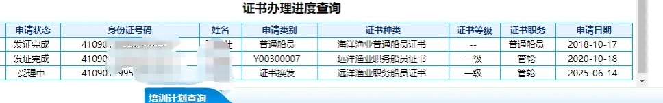 申报一批渔业证到期换新