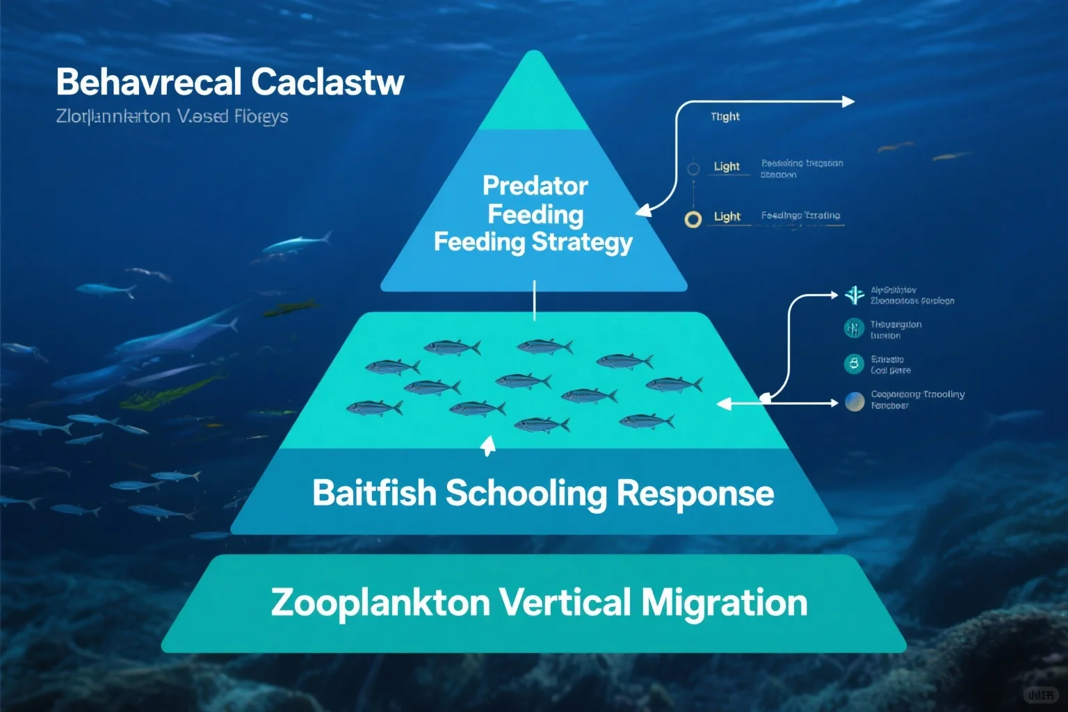 海洋饵鱼白天水层对海路亚的启示