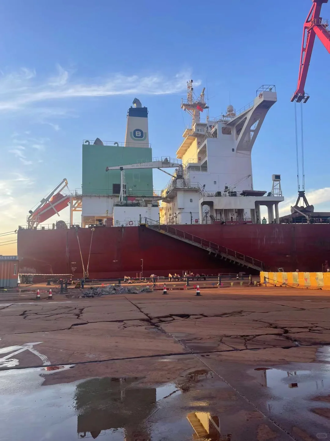 我在日照丰源船舶服务有限公司第一天