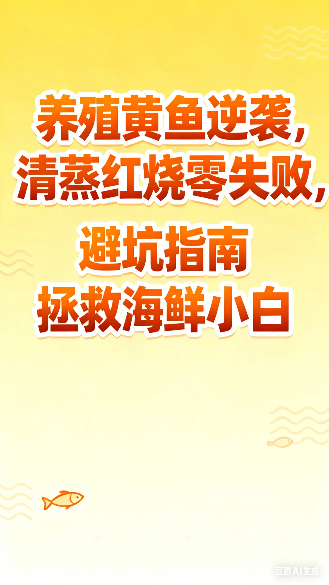 养殖黄鱼做好比野生的还香