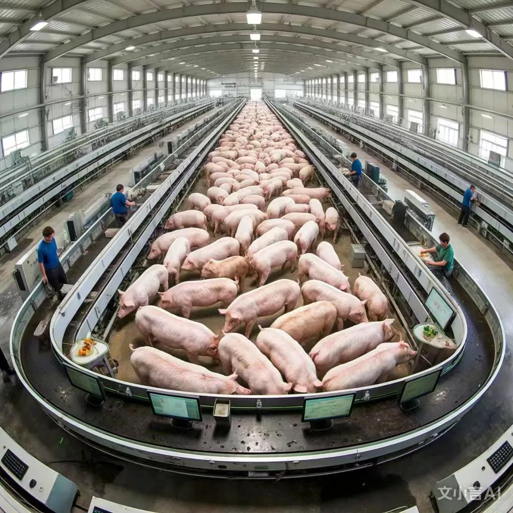 瞠目结舌!美国养猪业竟然把猪养成了这样