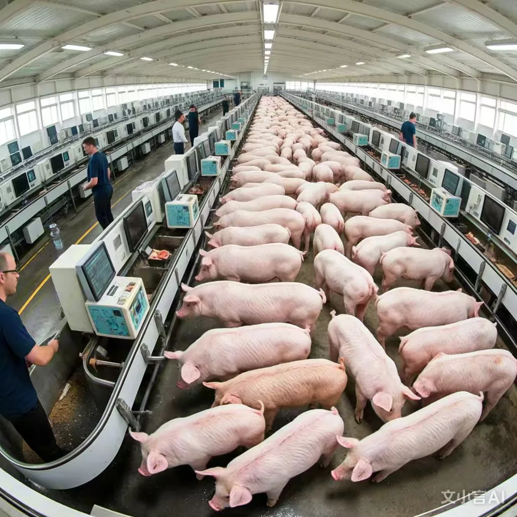 瞠目结舌!美国养猪业竟然把猪养成了这样