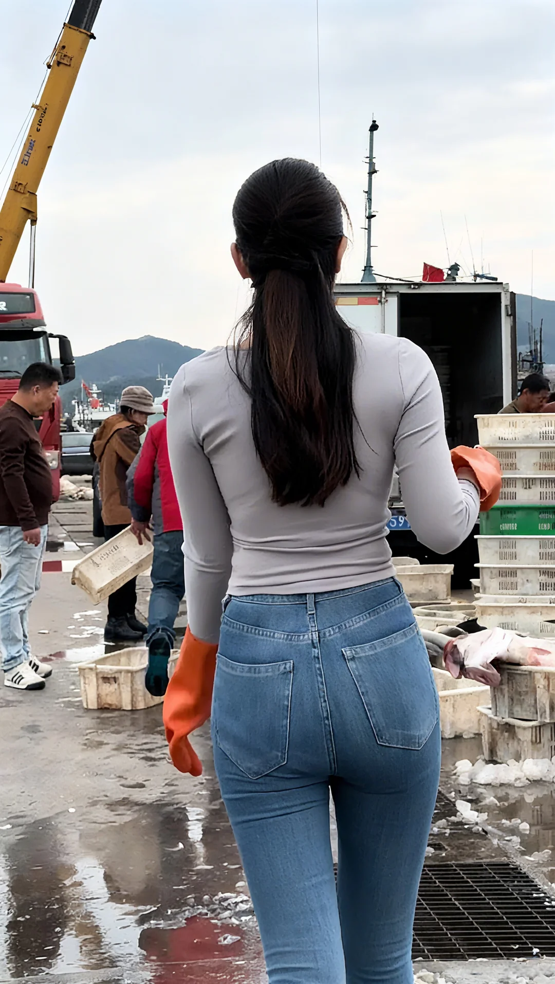 鱼港口真热闹，有去的吗？