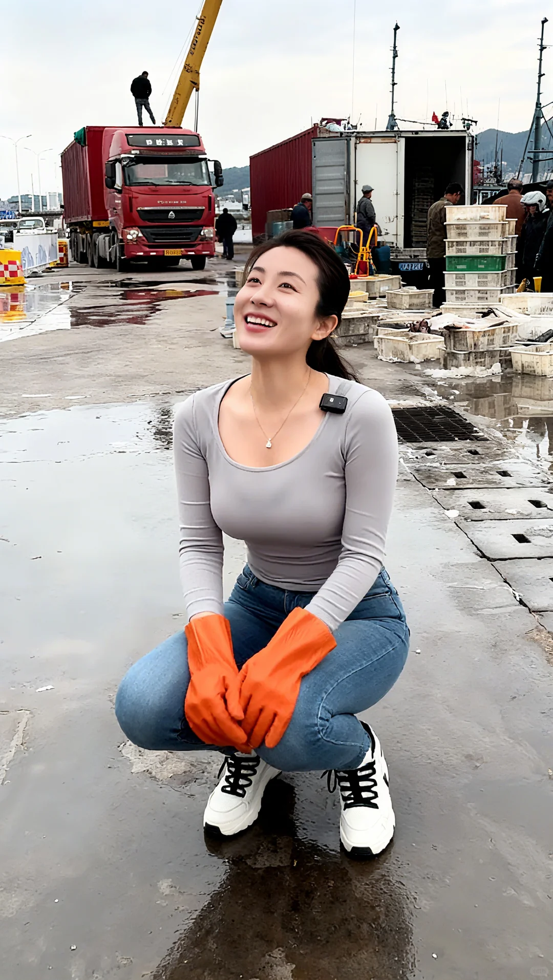 鱼港口真热闹，有去的吗？