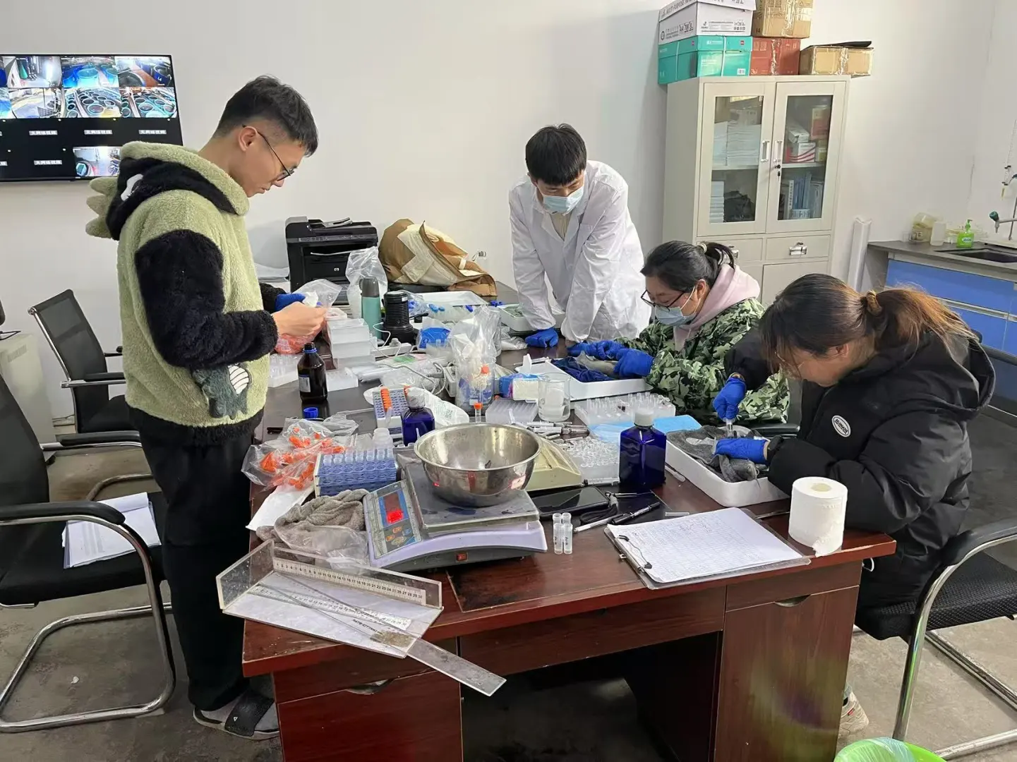 华农-长江所-水产联培生的一年四季🐟🕸️