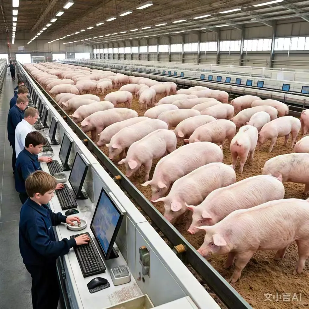 瞠目结舌!美国养猪业竟然把猪养成了这样