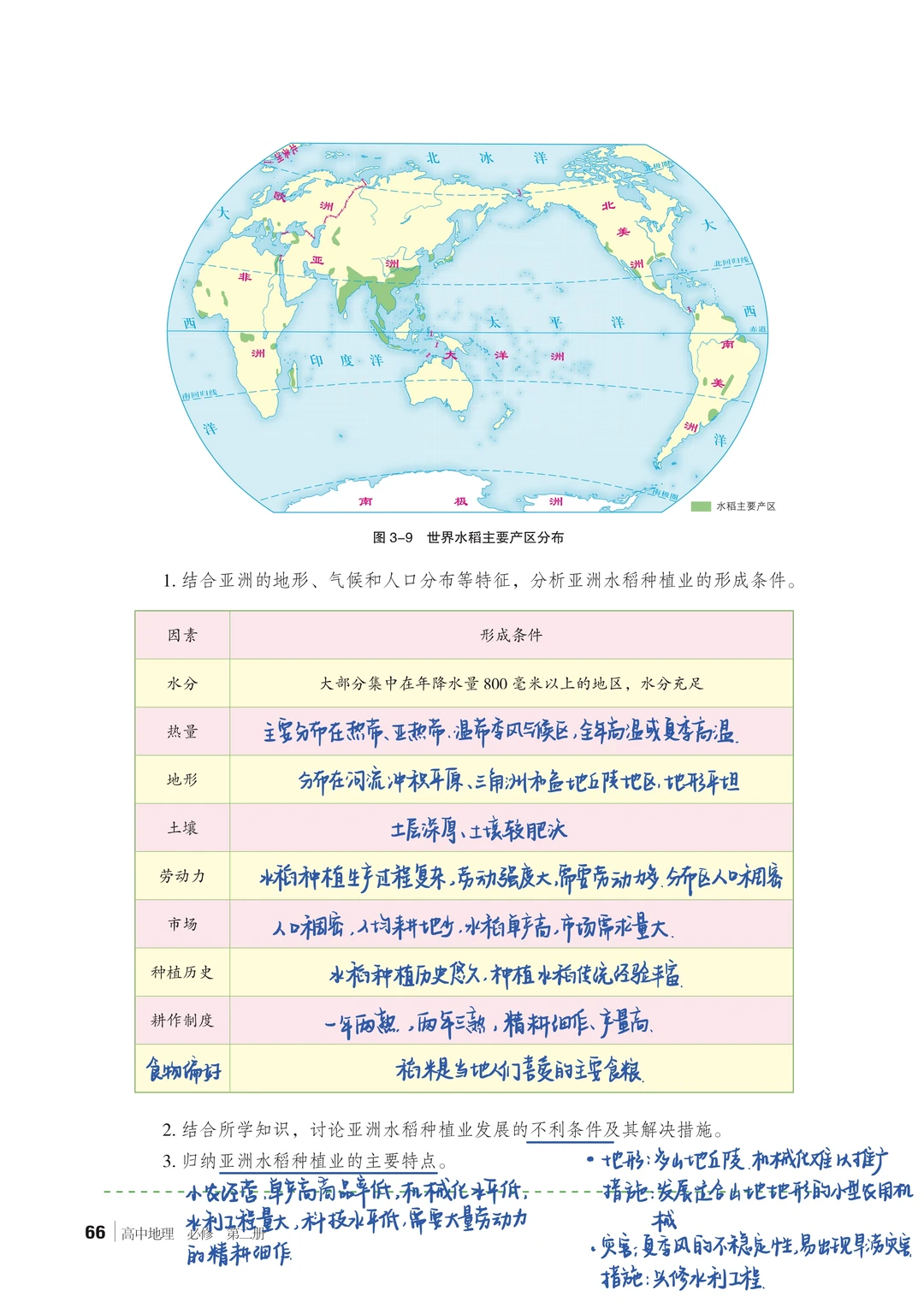 【农业区位因素与农业布局】下 湘教版必修二
