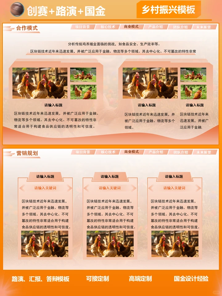 乡村振兴模板-禽养殖【上】