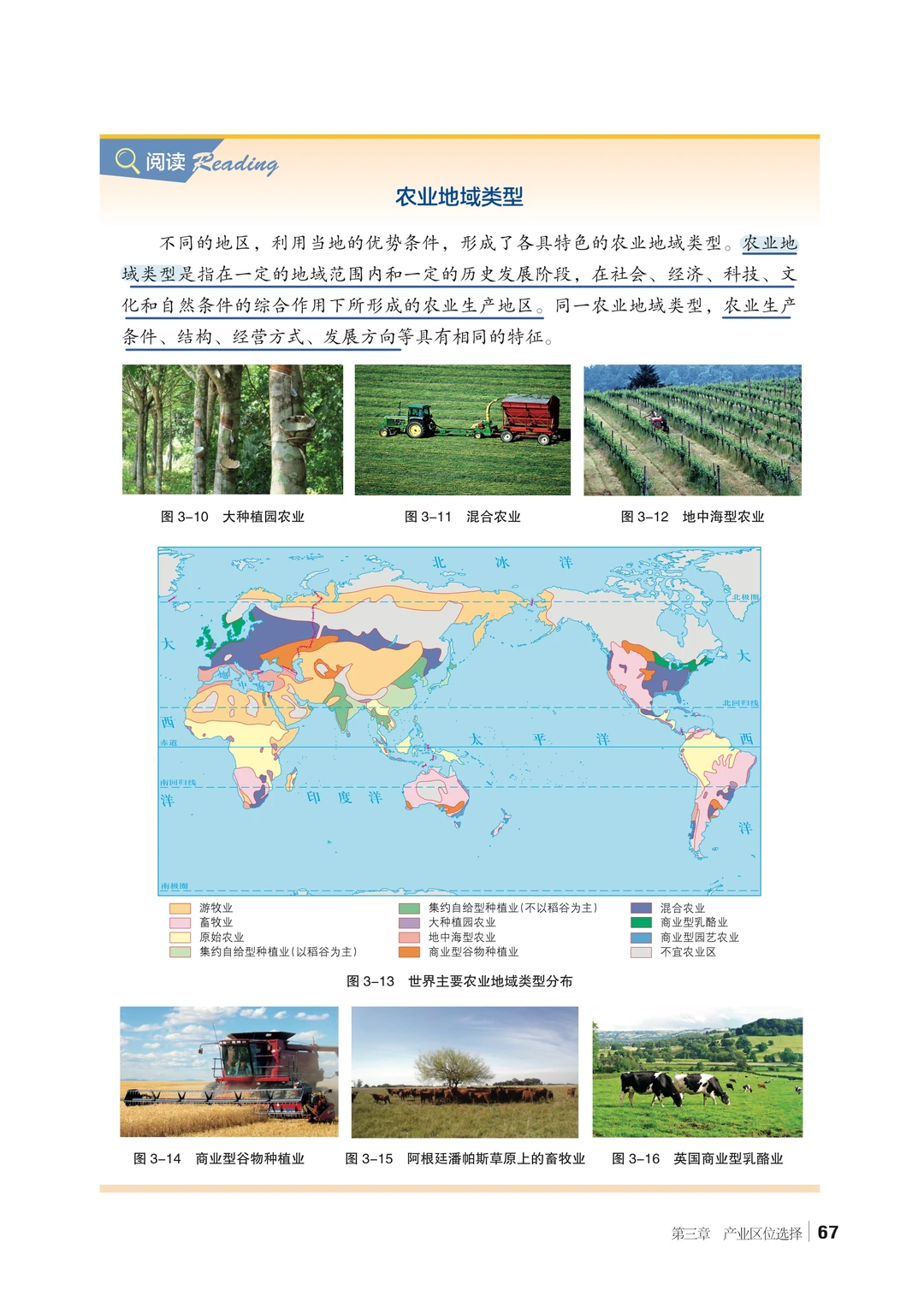 【农业区位因素与农业布局】下 湘教版必修二