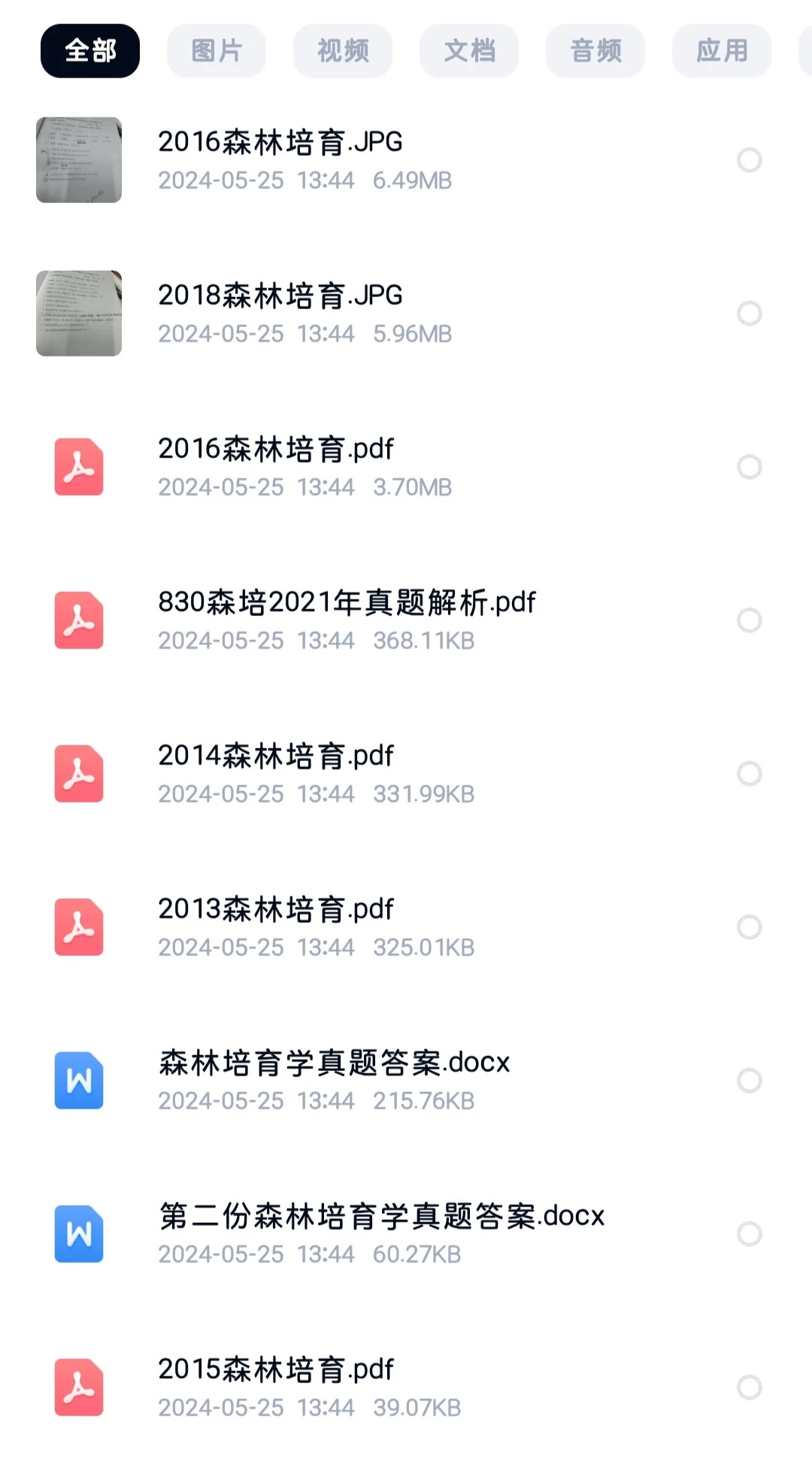 河北农业大学林业专硕考研初试资料来啦