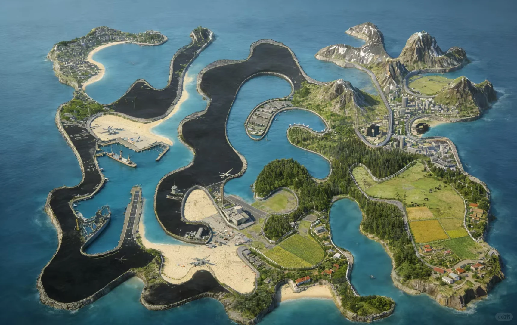 极具想象力的海上未来城市