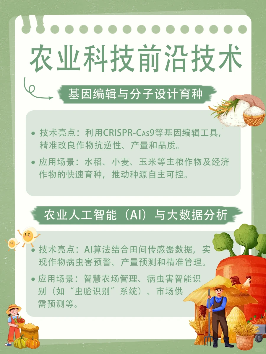 中国农业这十大技术正在颠覆“种地”认知！