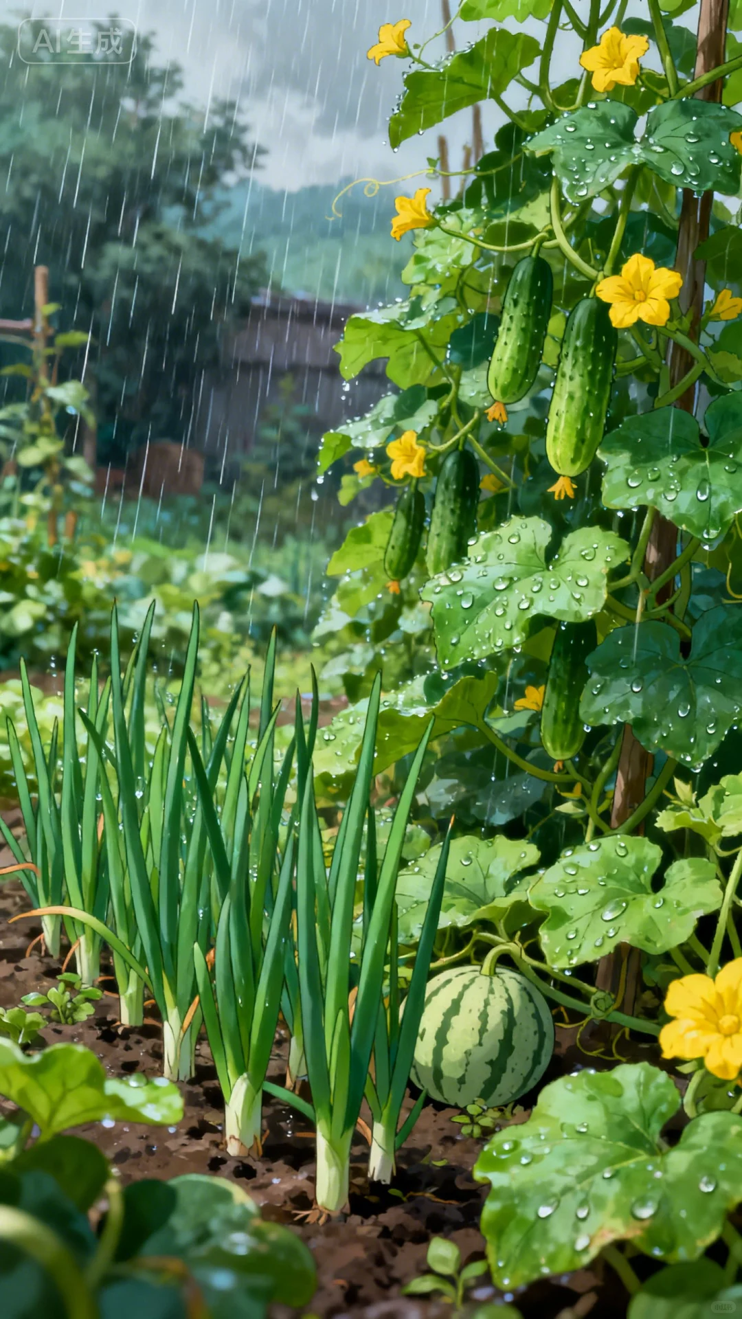 菜园里的风景，真好看！