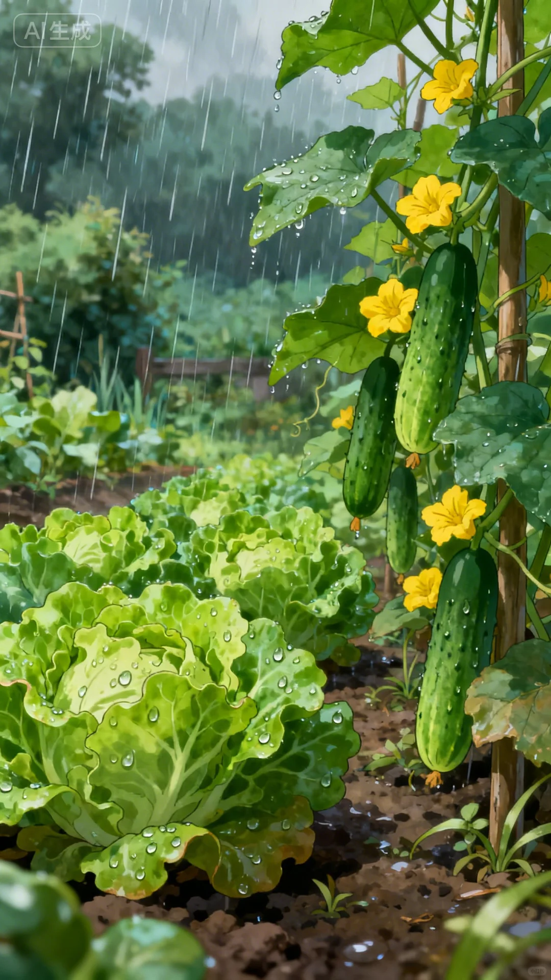 菜园里的风景，真好看！