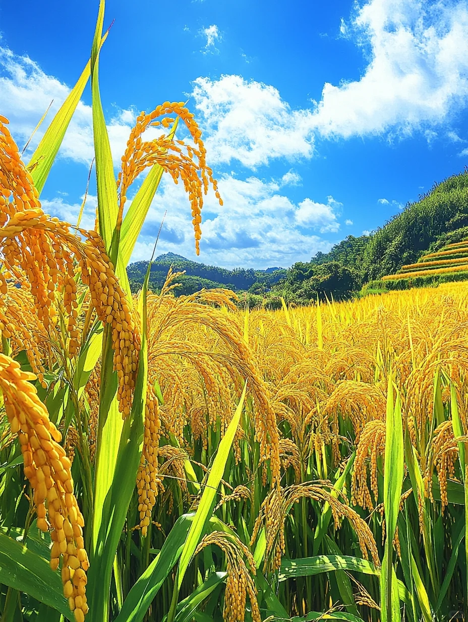 稻谷香里说丰年，稻谷飘香，五谷丰登！
