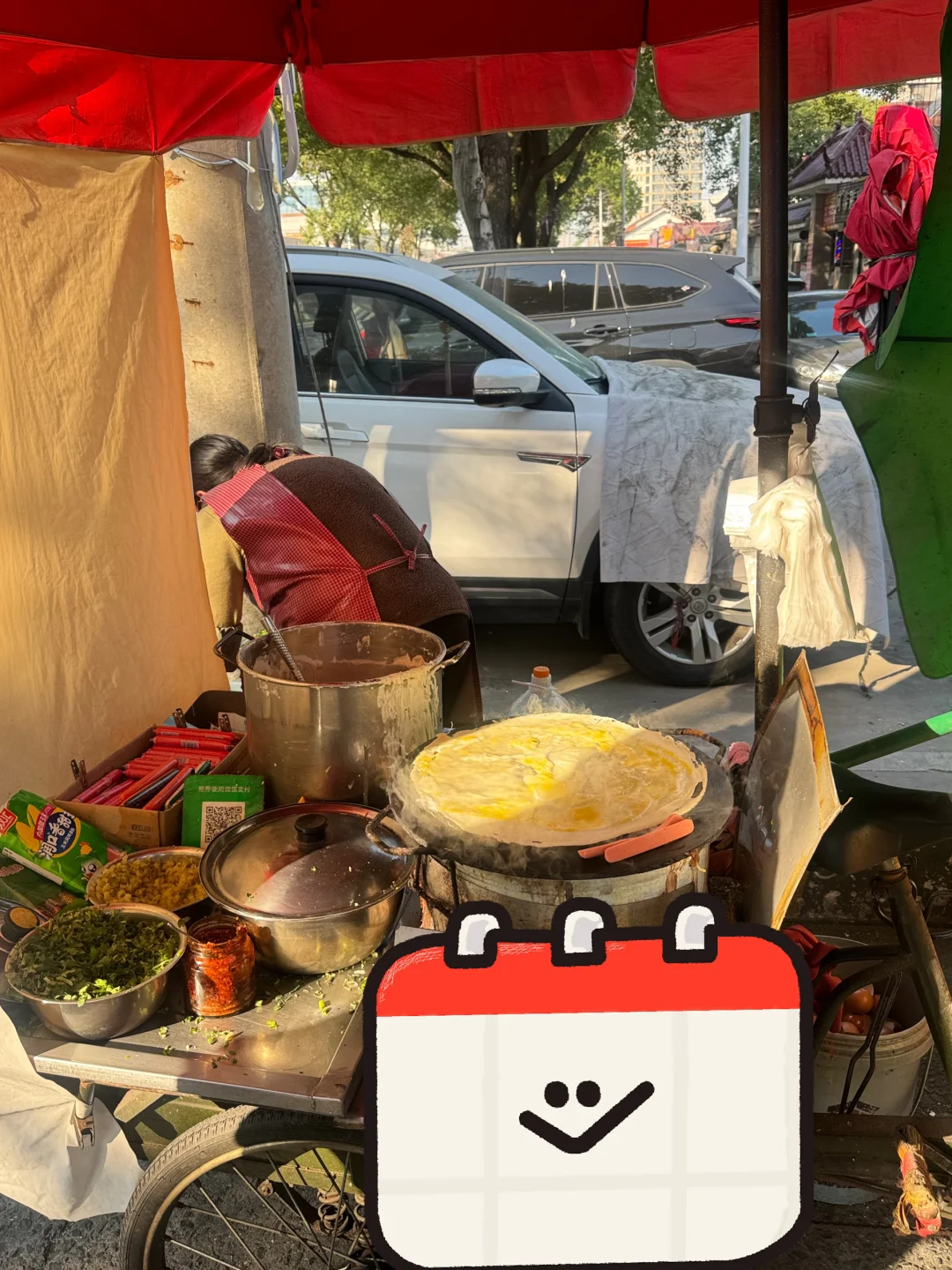 盛泽 渔业村蛋饼