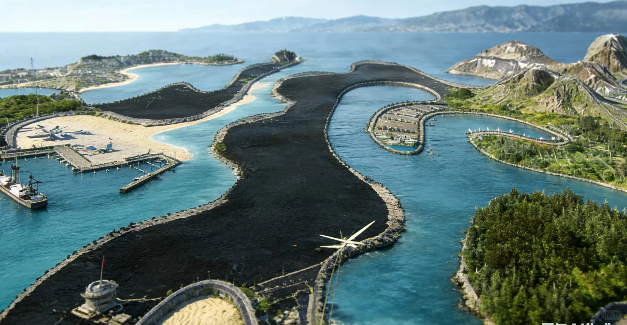 极具想象力的海上未来城市