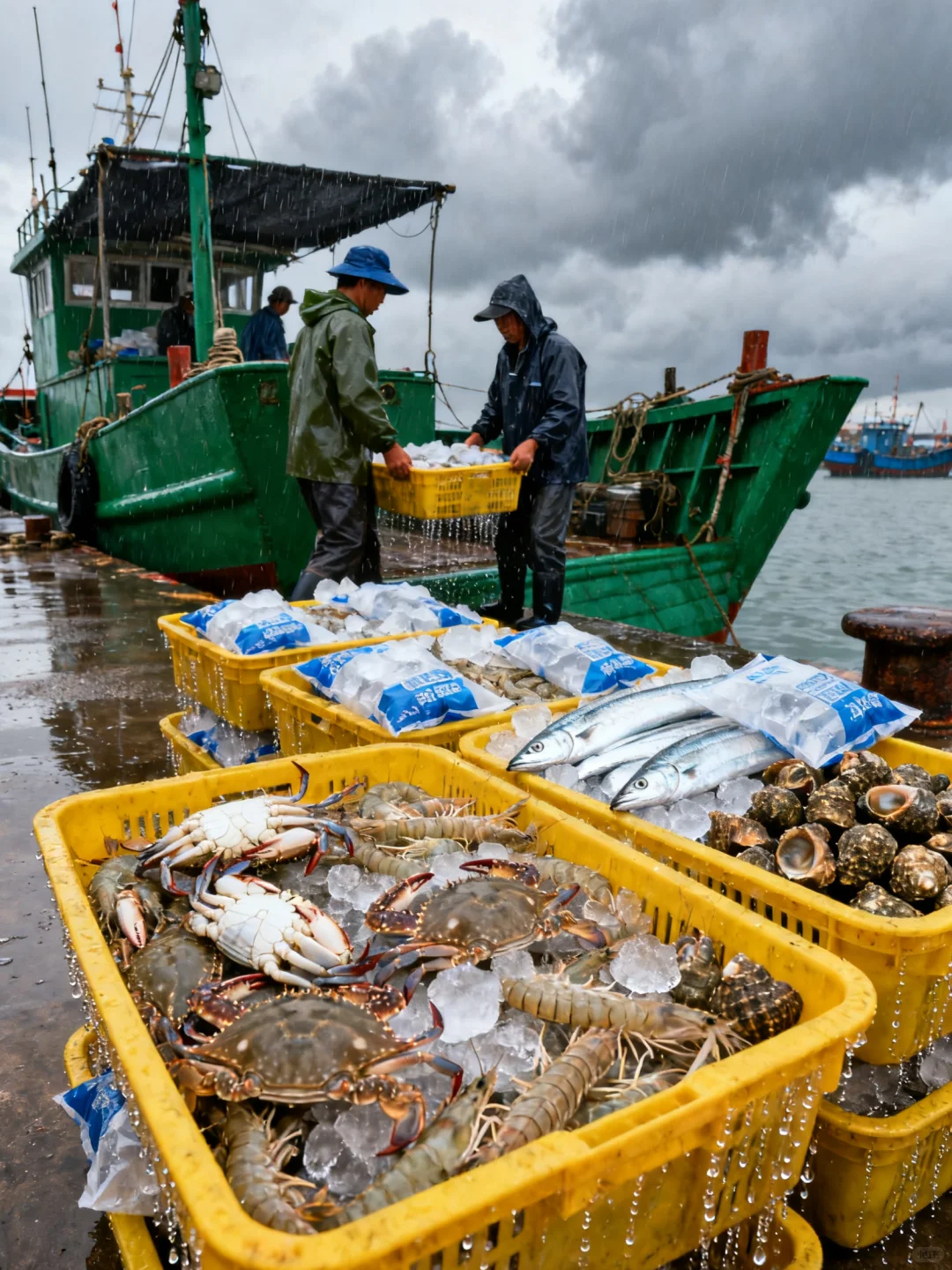 🦀 码头的风还在吹！第一网海鲜已上桌！