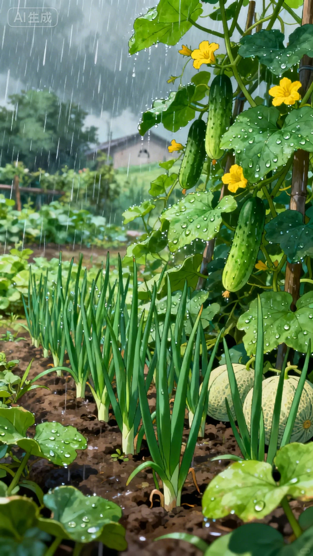 菜园里的风景，真好看！