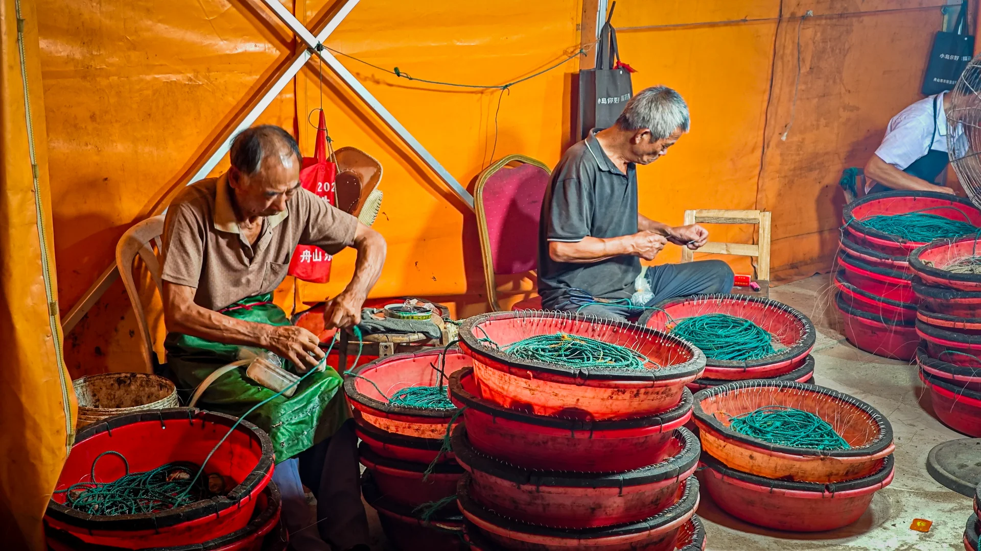 东极岛上的渔民生活 大概就是这样的吧