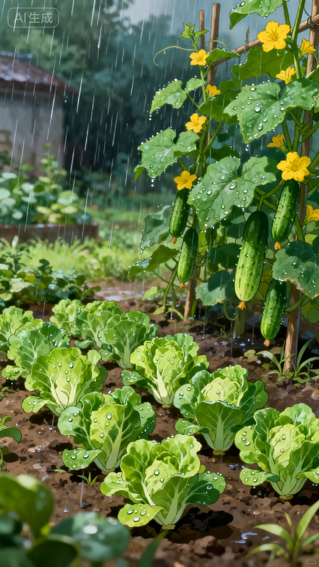 菜园里的风景，真好看！