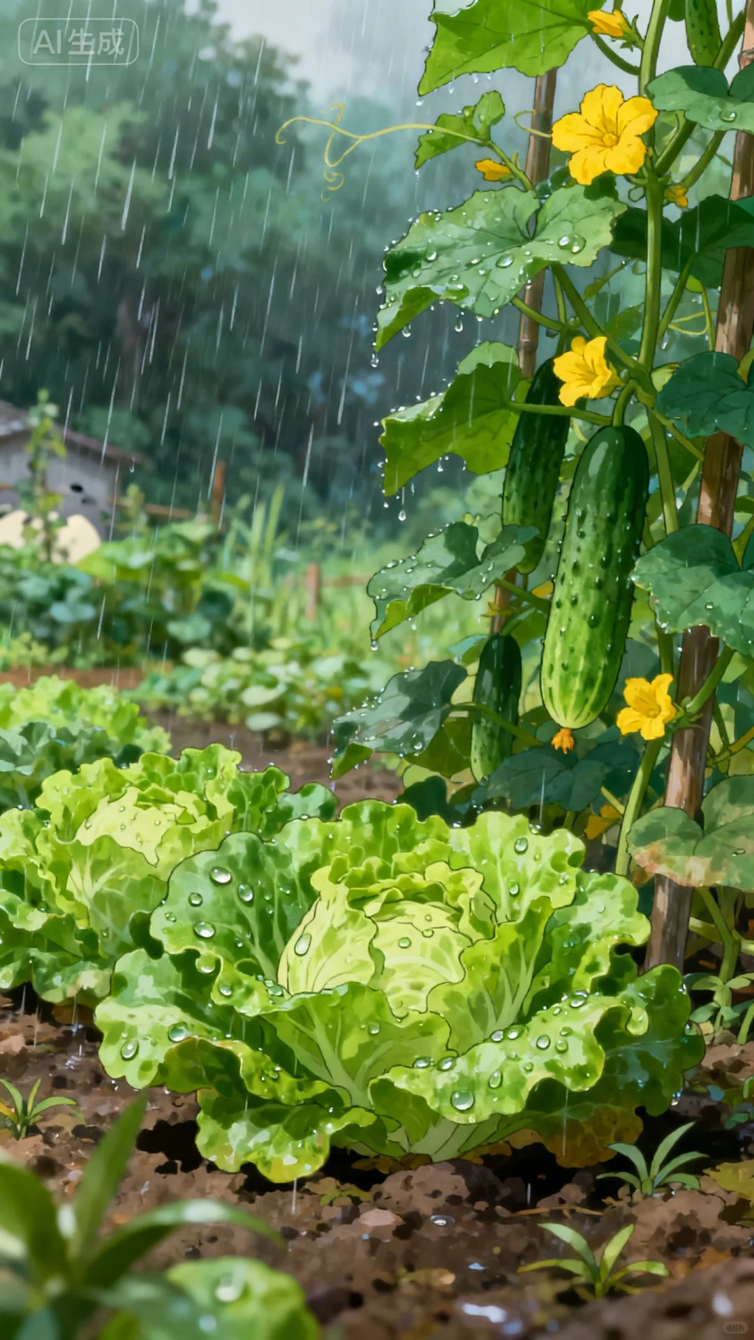菜园里的风景，真好看！