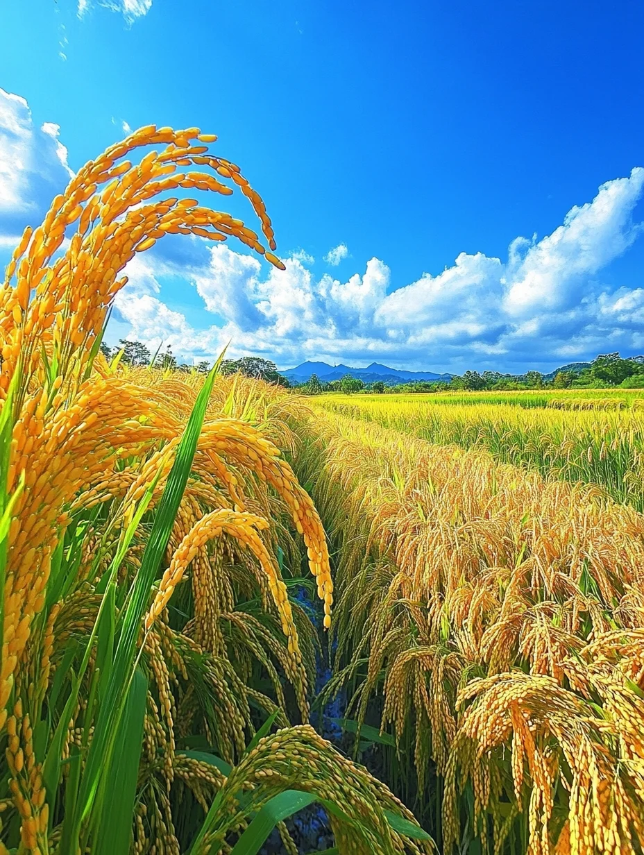 稻谷香里说丰年，稻谷飘香，五谷丰登！