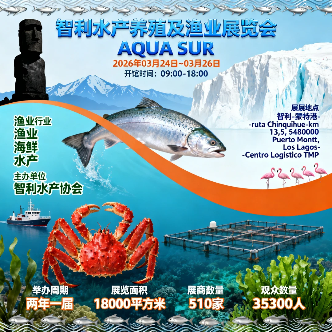 智利水产养殖及渔业展览会 AQUA SUR