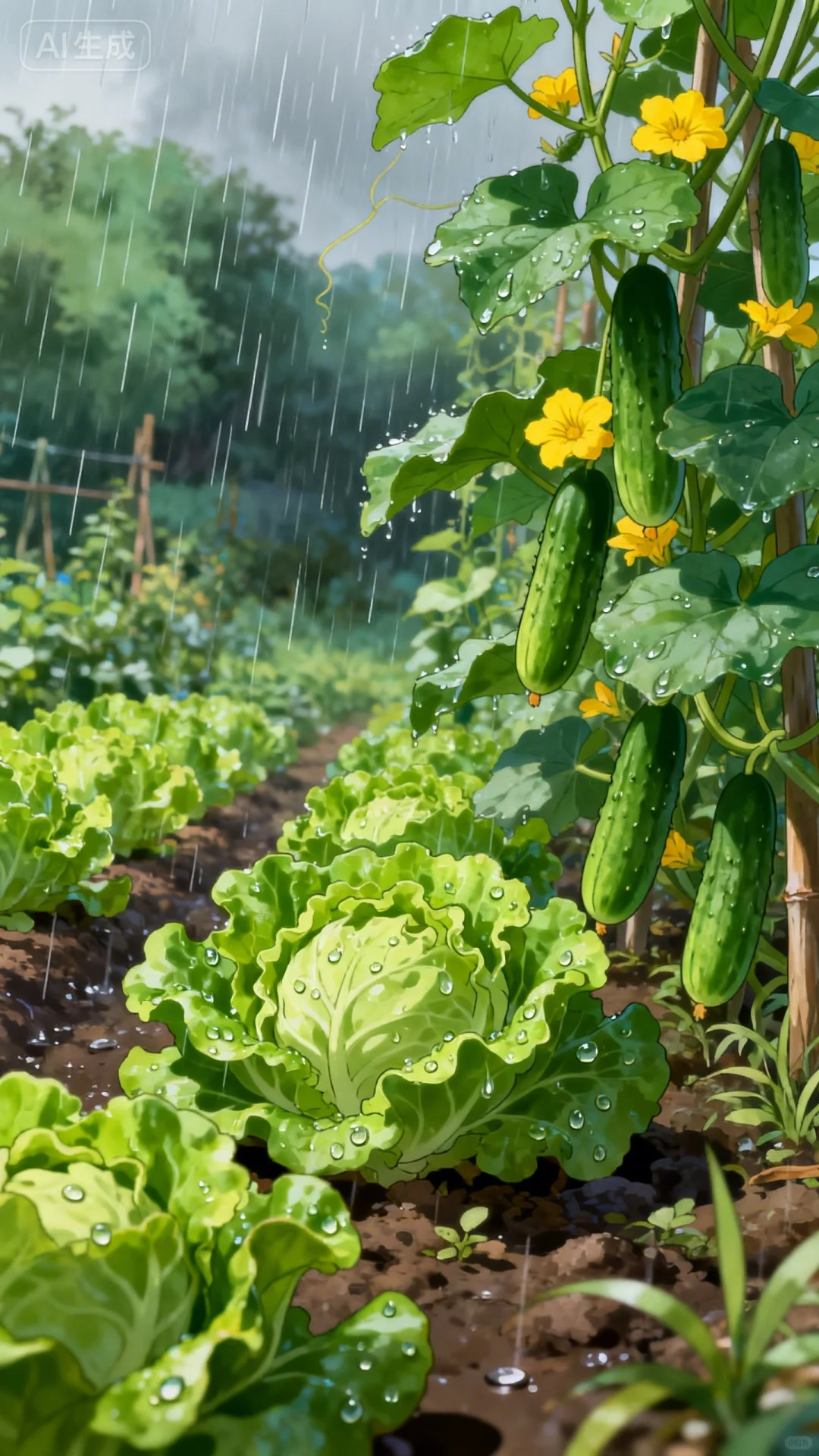 菜园里的风景，真好看！
