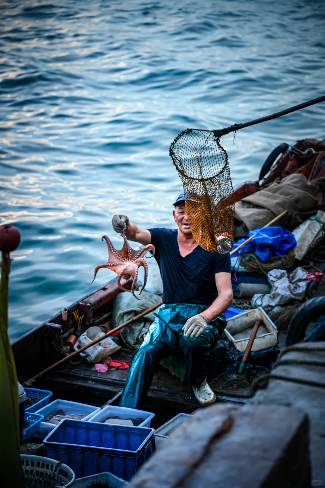 东极岛上的渔民生活 大概就是这样的吧