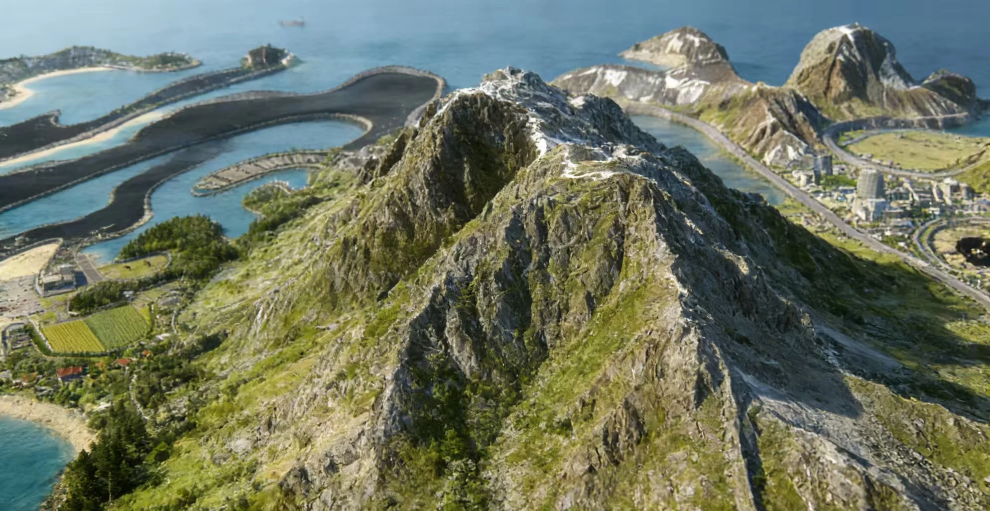 极具想象力的海上未来城市