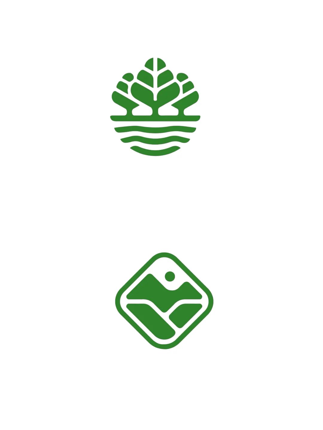 回归自然，简单生活，从这个农业牧场Logo开始