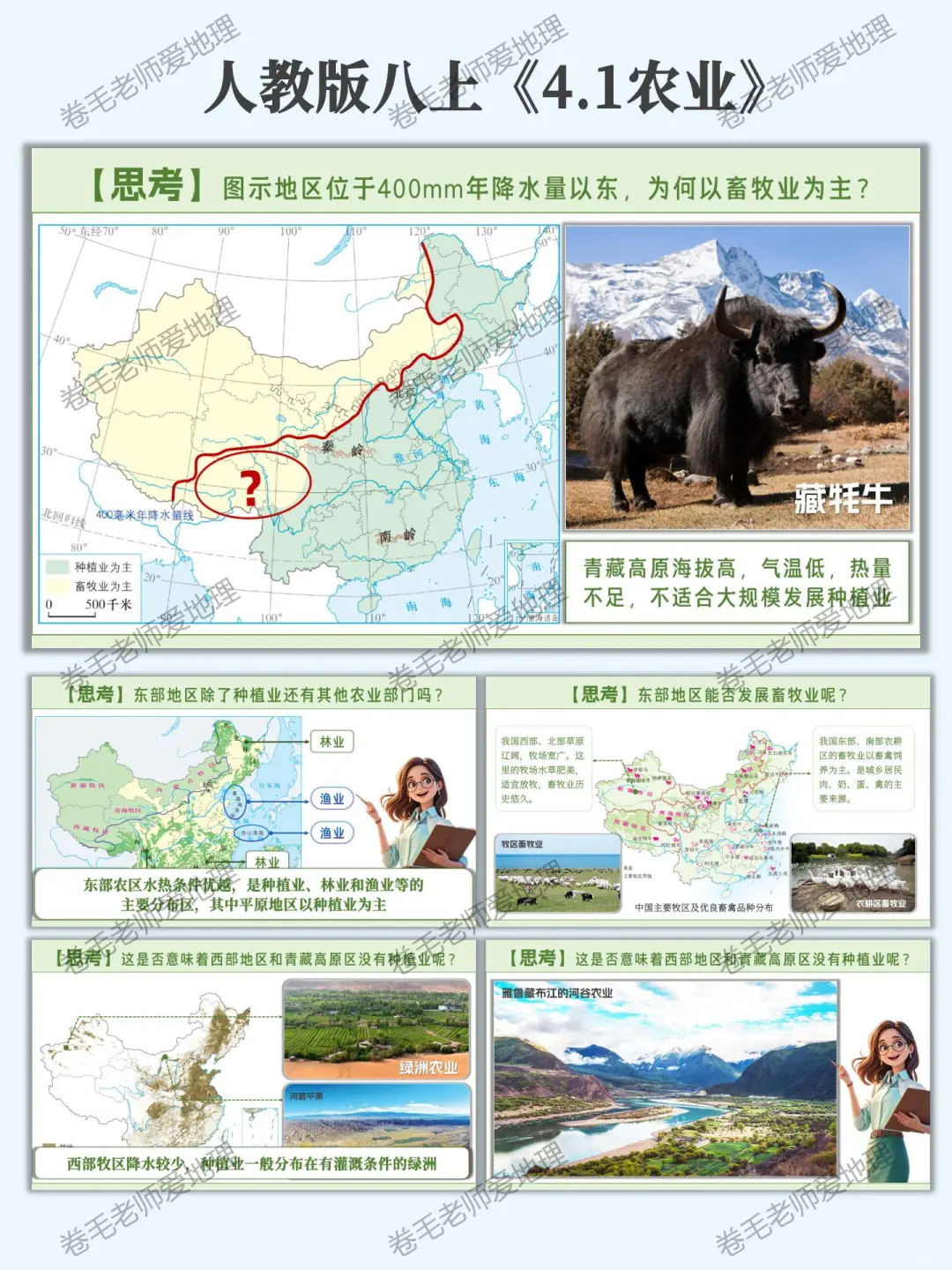 新人教版八上《农业》