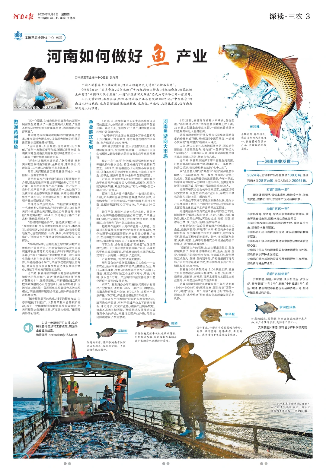 河南如何做好鱼产业