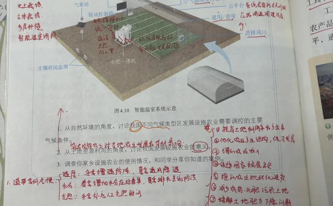 八上第四章第一节农业