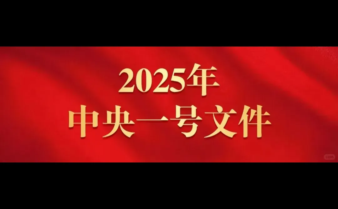 2025中央一号文件涉渔业内容