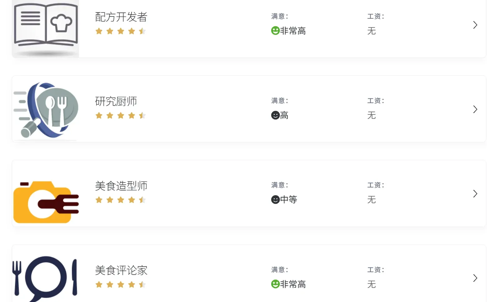 测出来我可以成为一个美食评论家