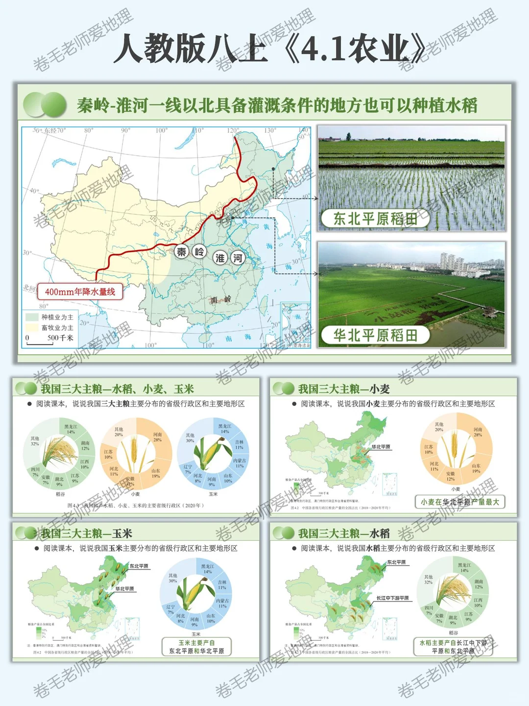 新人教版八上《农业》