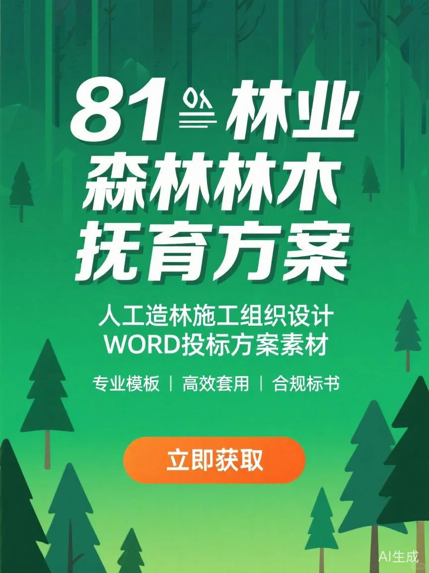 林业抚育方案攻略｜造林设计干货分享