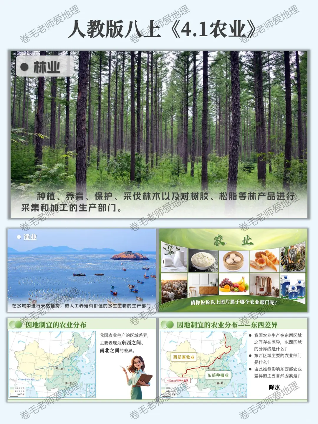 新人教版八上《农业》