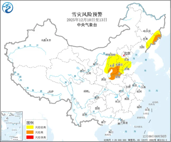 时刻密切关注全国农业气象灾害风险