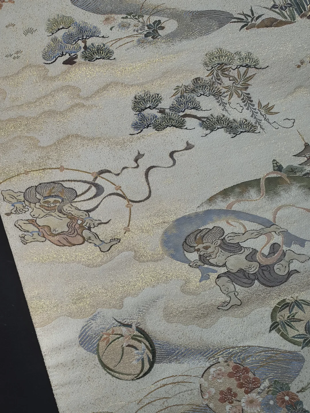 风水袋带-1800细密织七福神