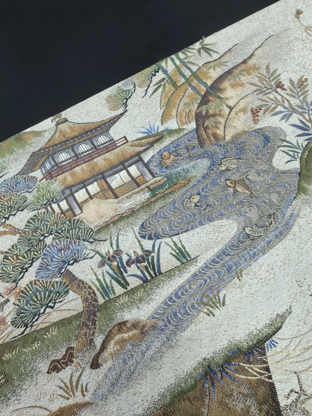 风水袋带-1800细密织七福神